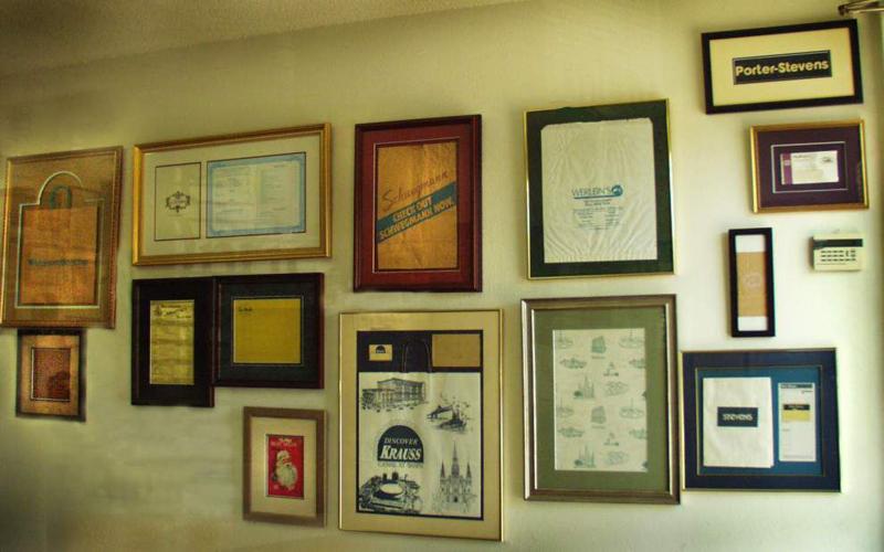 Metairie collector Elmo Spellman frames old Canal Street on the walls