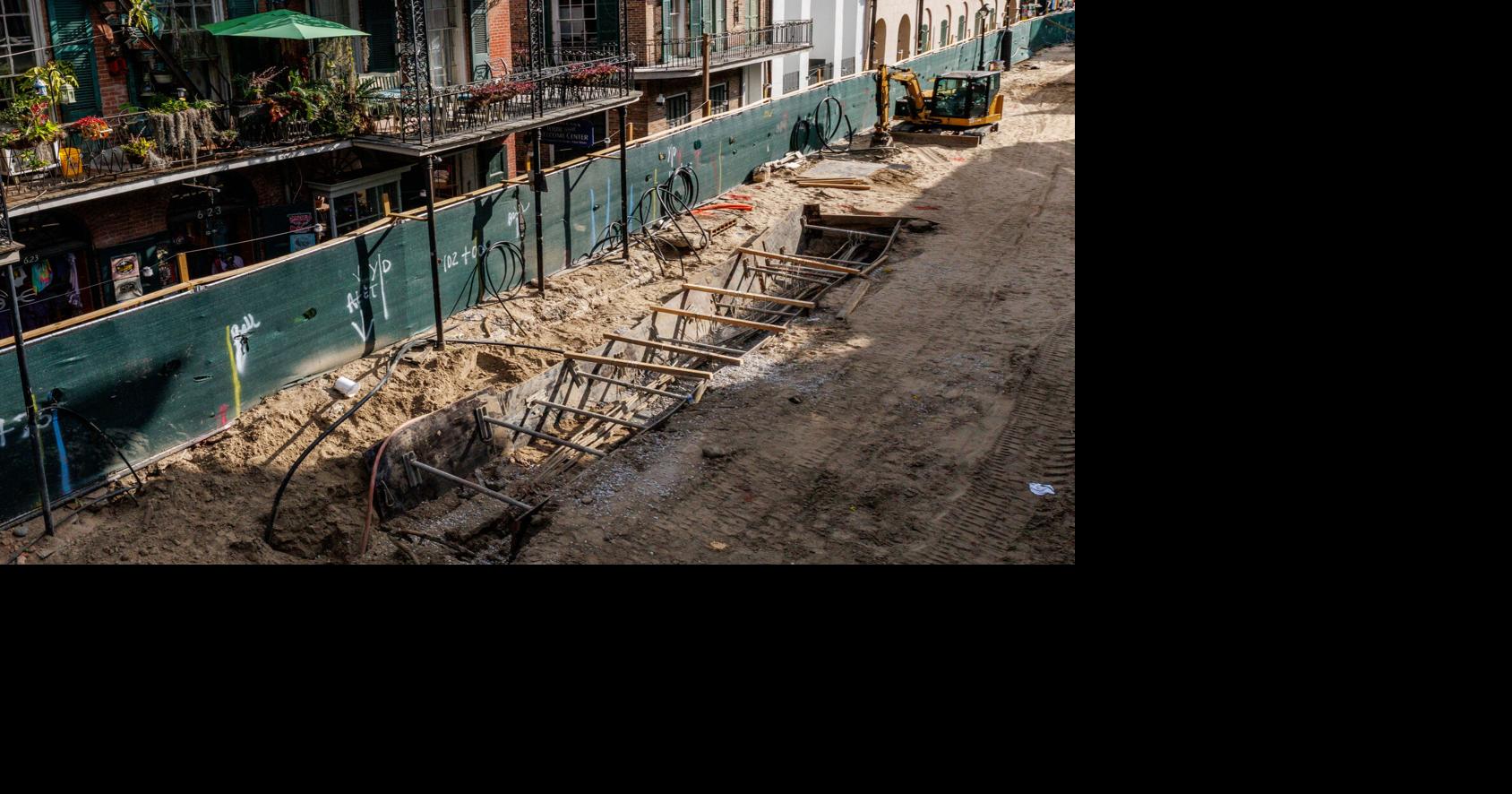 Excavation complete on site of archaeology find. But when will French Quarter construction resume?