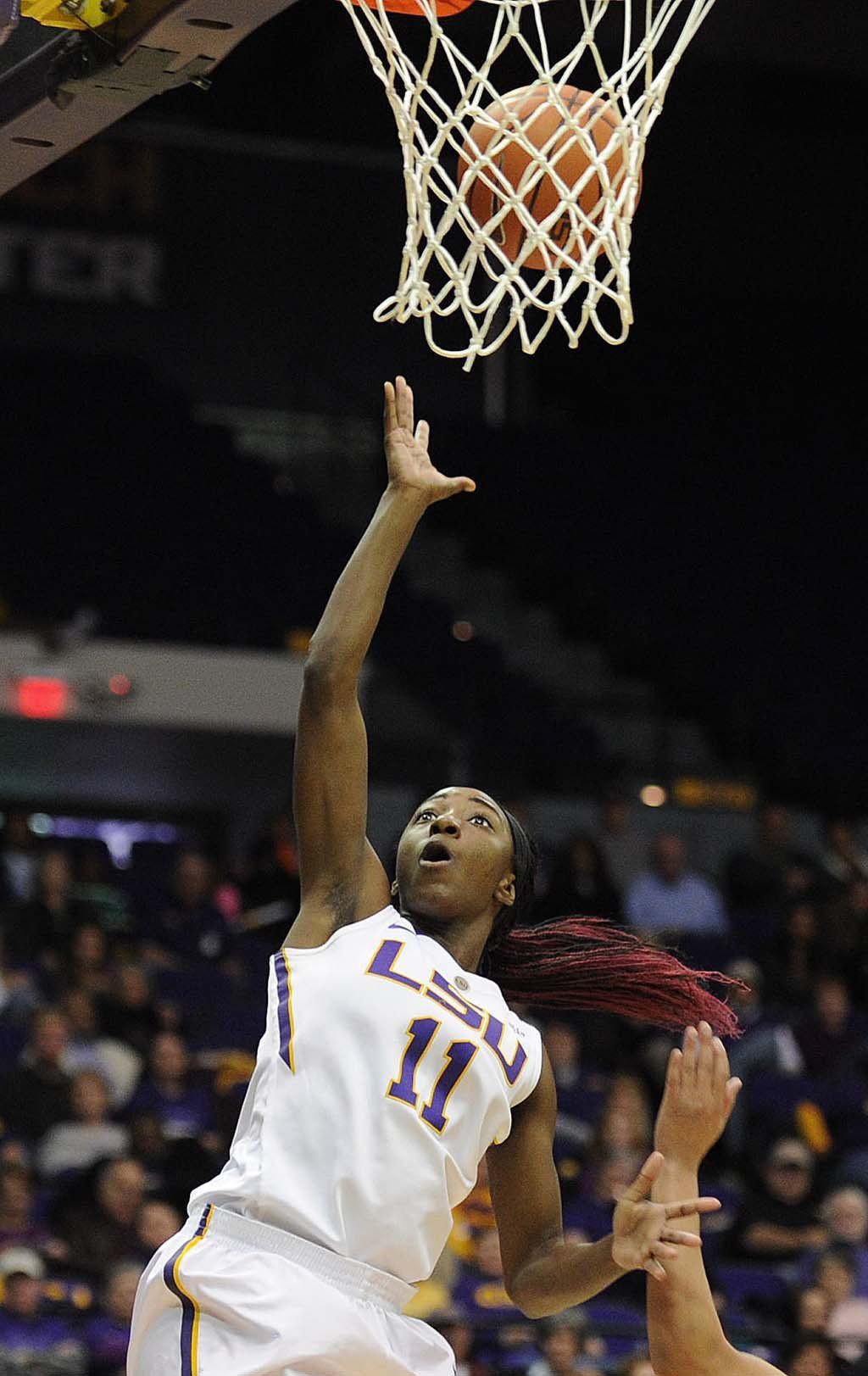 McKinney's Career Night Sparks No. 14 LSU Women Past Mississippi State ...