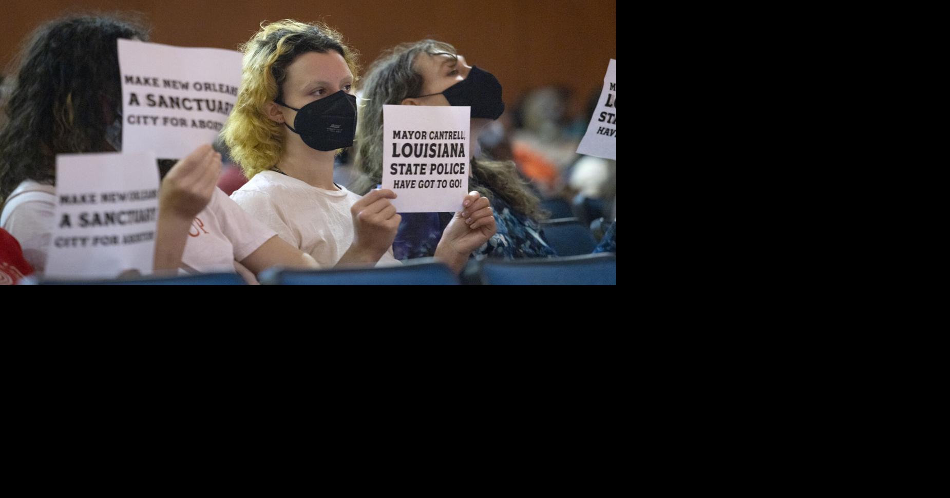 New Orleans police are told to investigate abortion but not enforce Louisiana's ban