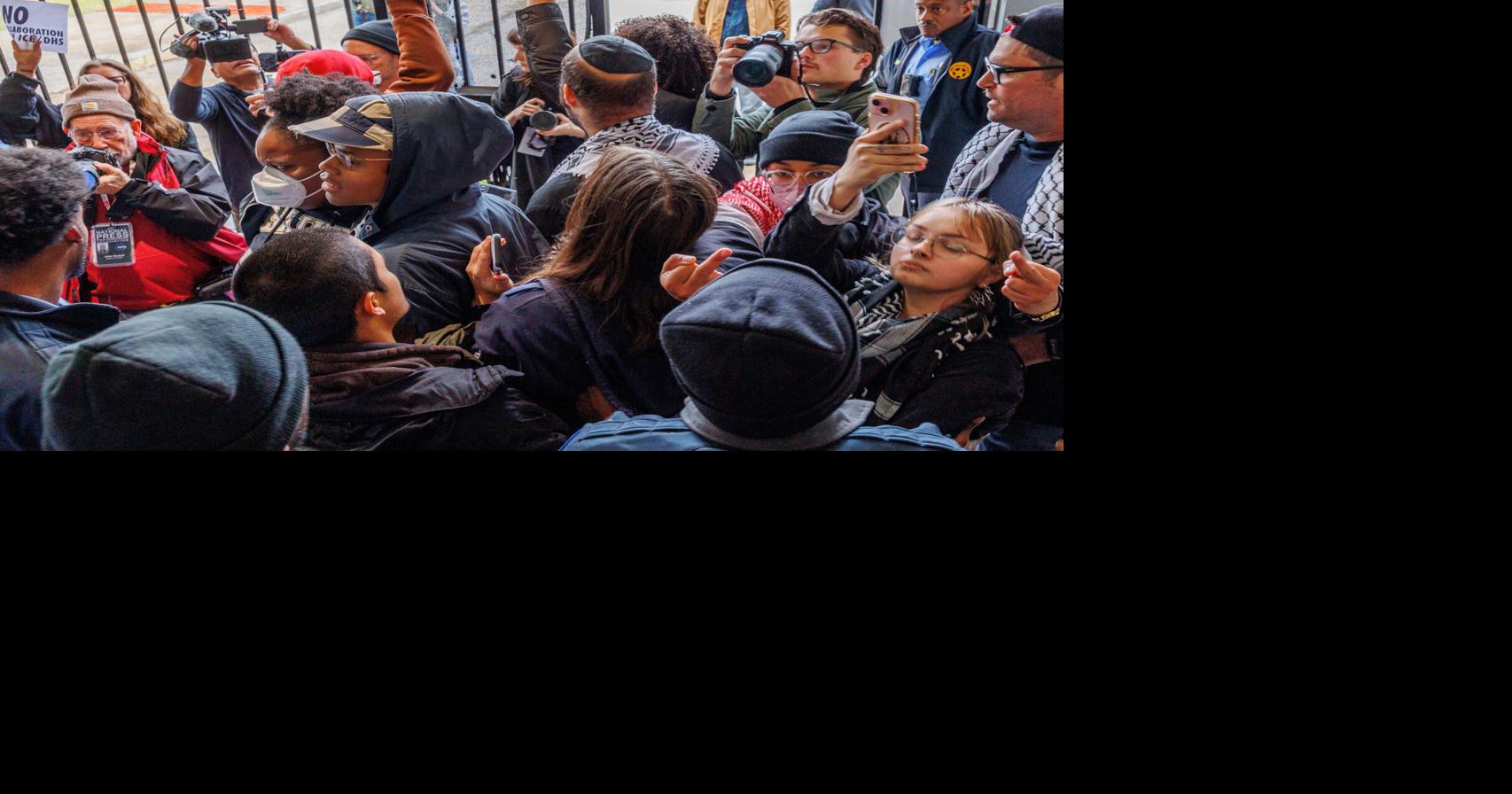 30 protesters ejected from New Orleans council meeting after calling for 'ICE-free' zone