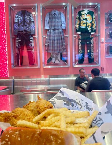See the pink Raising Cane's that Post Malone designed | Entertainment ...