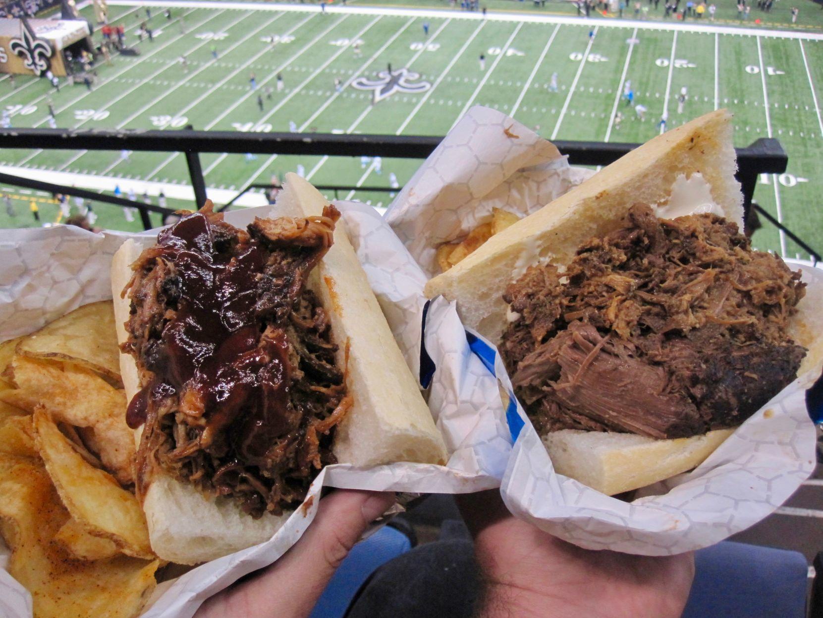 What to Eat at the Superdome During Saints Games This Season