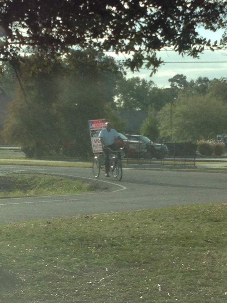 Gonzales Councilman S Bike Ride Past Polls Draws Misdemeanor Citation Communities Nola Com