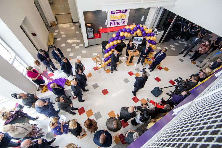 Take a look at the amenities (there's a pool!) inside LSU Health Fitness Center in Algiers