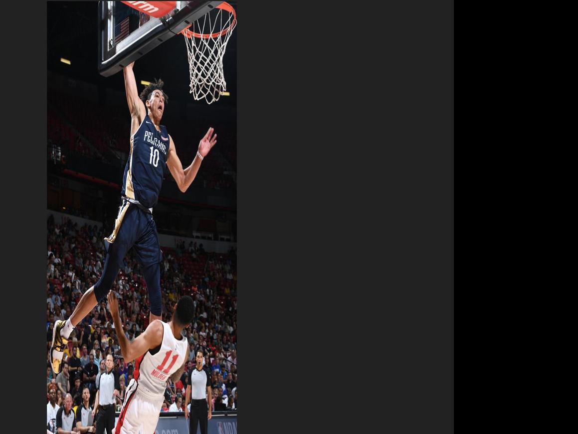 Who Is Jaxson Hayes An Overnight Pelicans Sensation Vicious At