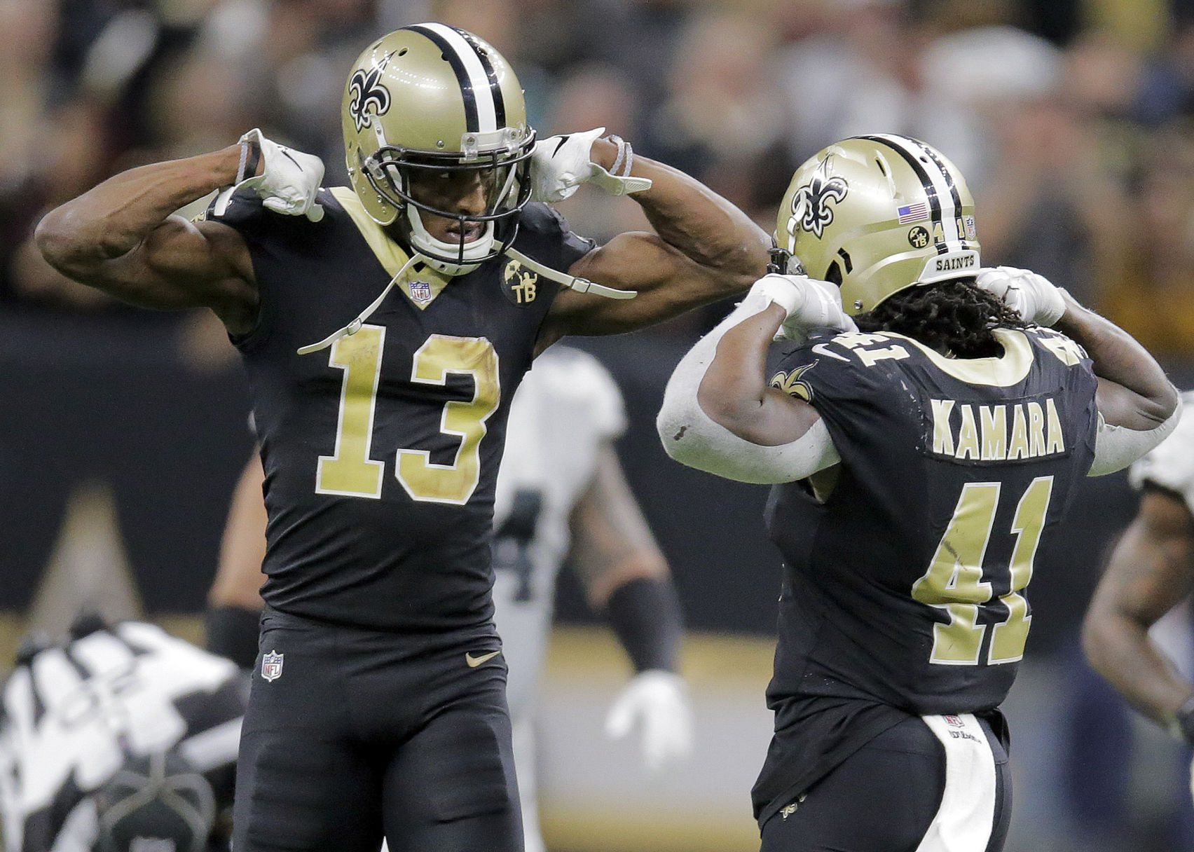 Kamara Thomas and Brees WHO DAT michael thomas computer HD wallpaper   Pxfuel