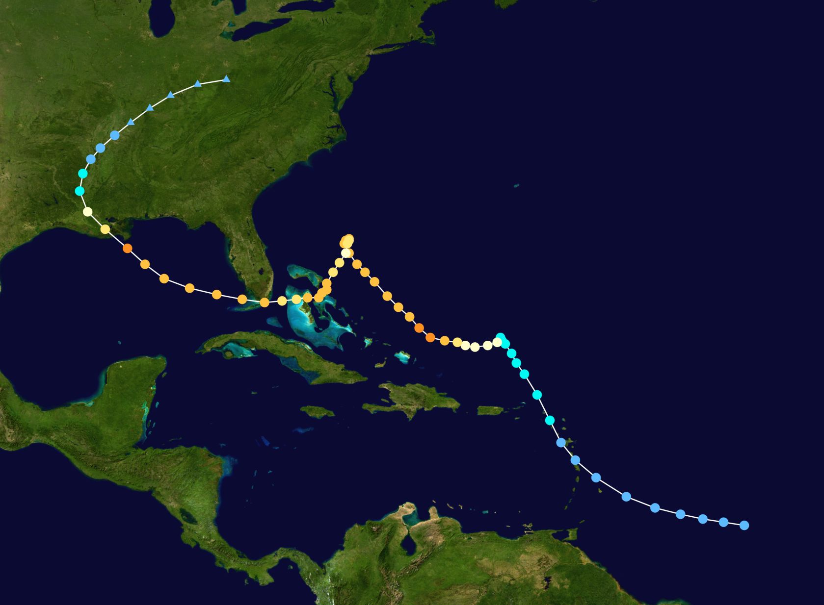 54 Years Later, Hurricane Betsy Has Been Promoted To A Category 4 Storm ...