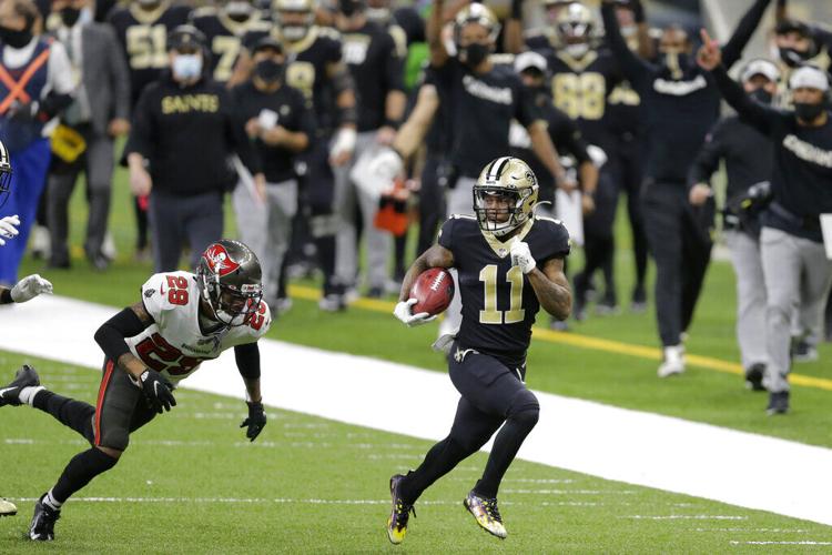 Receiver Deonte Harris showed his potential as returner for New Orleans  Saints