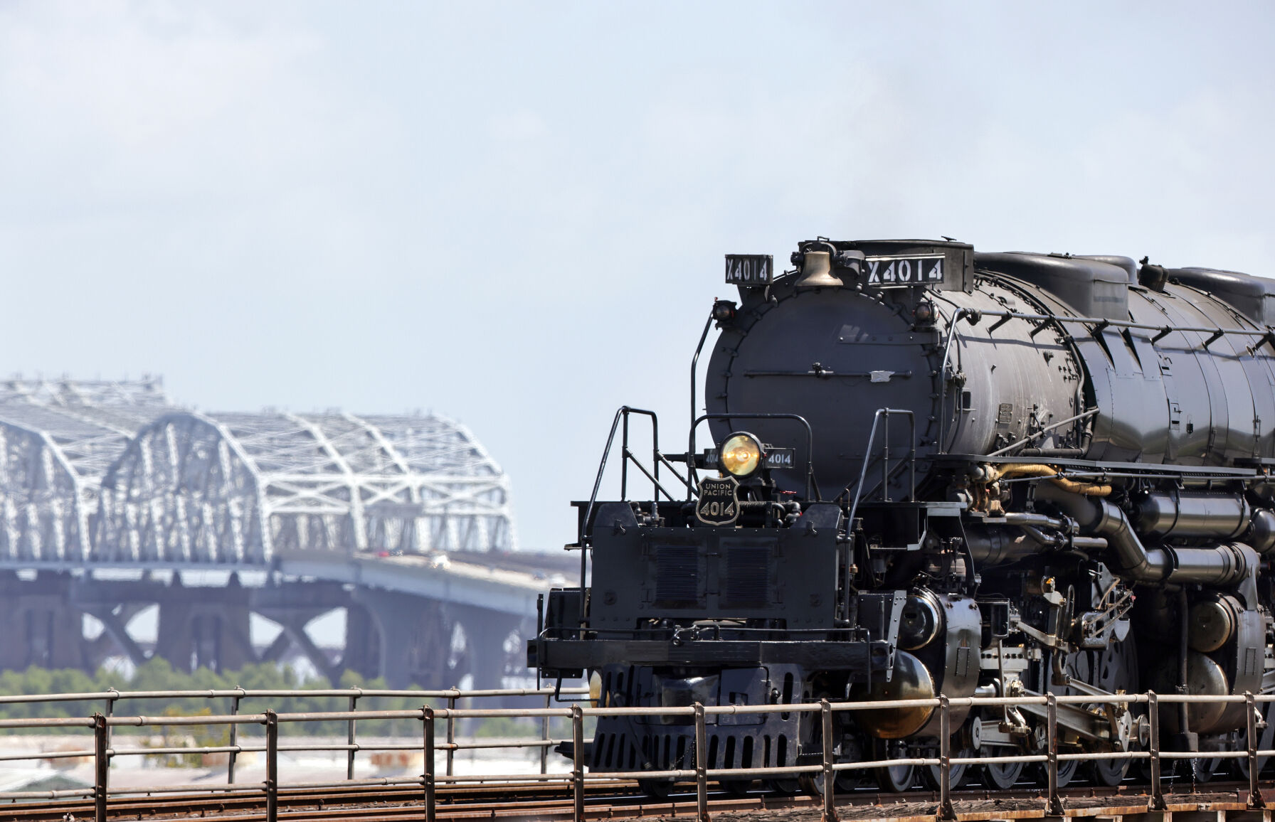 All aboard Big Boy 4014 historic Union Pacific locomotive comes