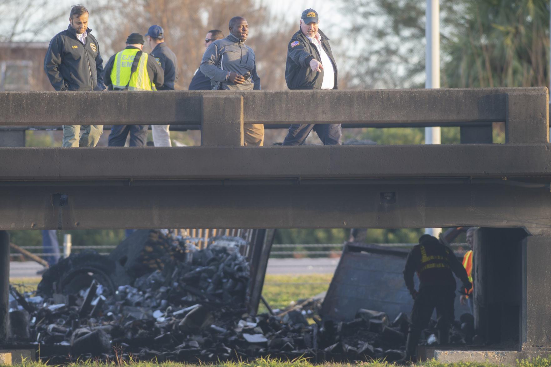 Suspect arrested in fiery Metairie hitandrun crash that damaged I10