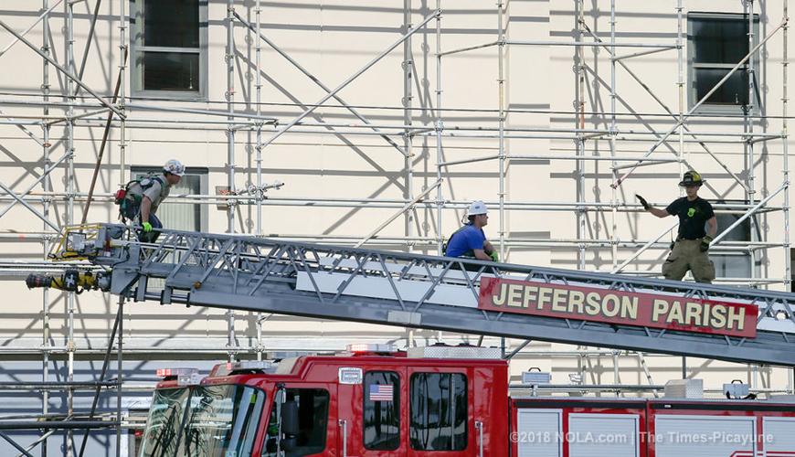 6 taken to hospital after electrical accident at Metairie Hampton Inn