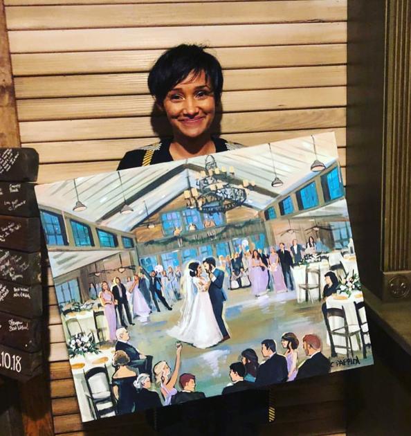 Wedding Inspirations Meet Christina Pappion An Artist Who Live