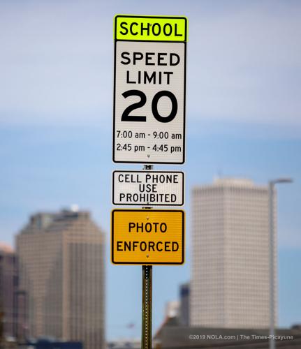 New Orleans school zone speed cameras