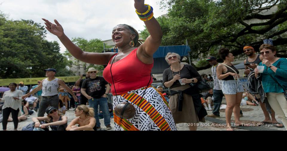 Congo Square Rhythms Festival running through Sunday See photos News