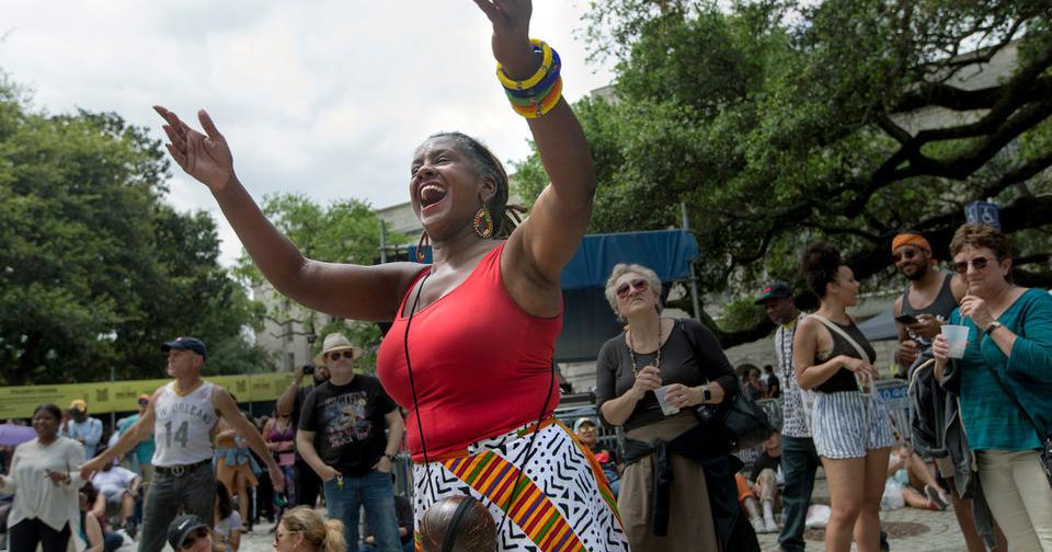 Congo Square Rhythms Festival running through Sunday See photos News