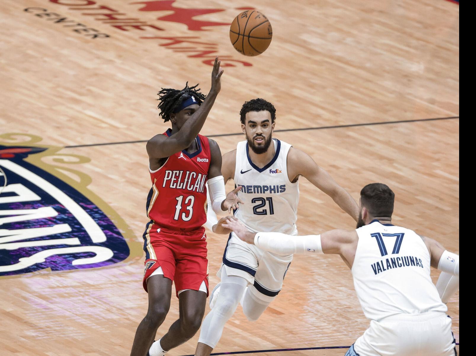 First look at Kira Lewis Jr. in his - New Orleans Pelicans