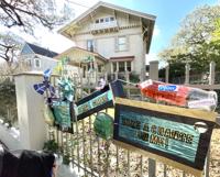 '2021 Here We Go Again,' Mardi Gras house float, 6110 St. Charels Ave. 3.jpeg