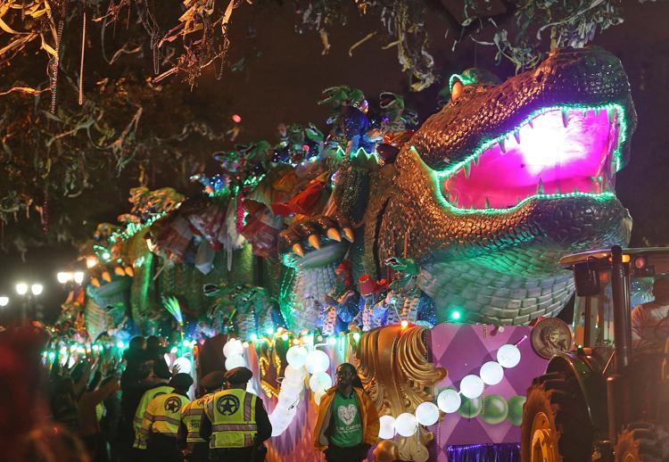 Louisiana will have a giant alligator float in Macy's Thanksgiving Day
