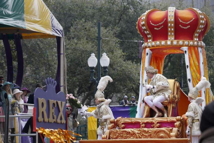 Photos Rex, King of Carnival presents its 134th Mardi Gras procession