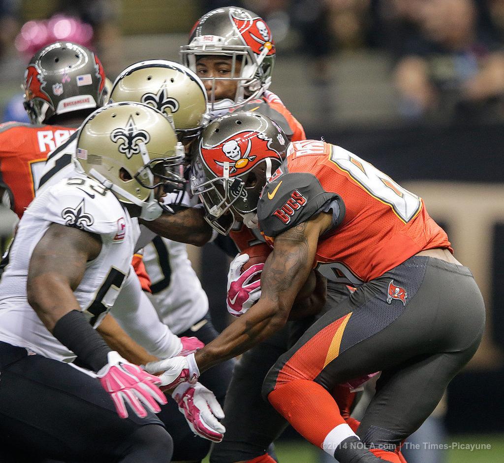 Khiry Robinson scores overtime TD to lead New Orleans Saints to 37-31 win  vs. Tampa Bay, Saints