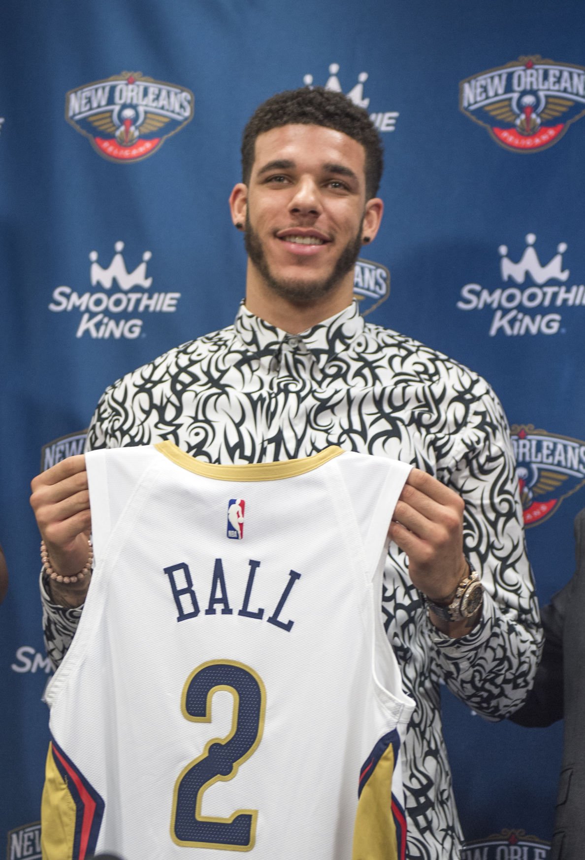 lonzo ball jersey new orleans