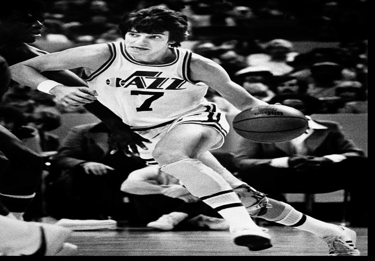 LSU Basketball on X: Pete Maravich Three seasons No three-point