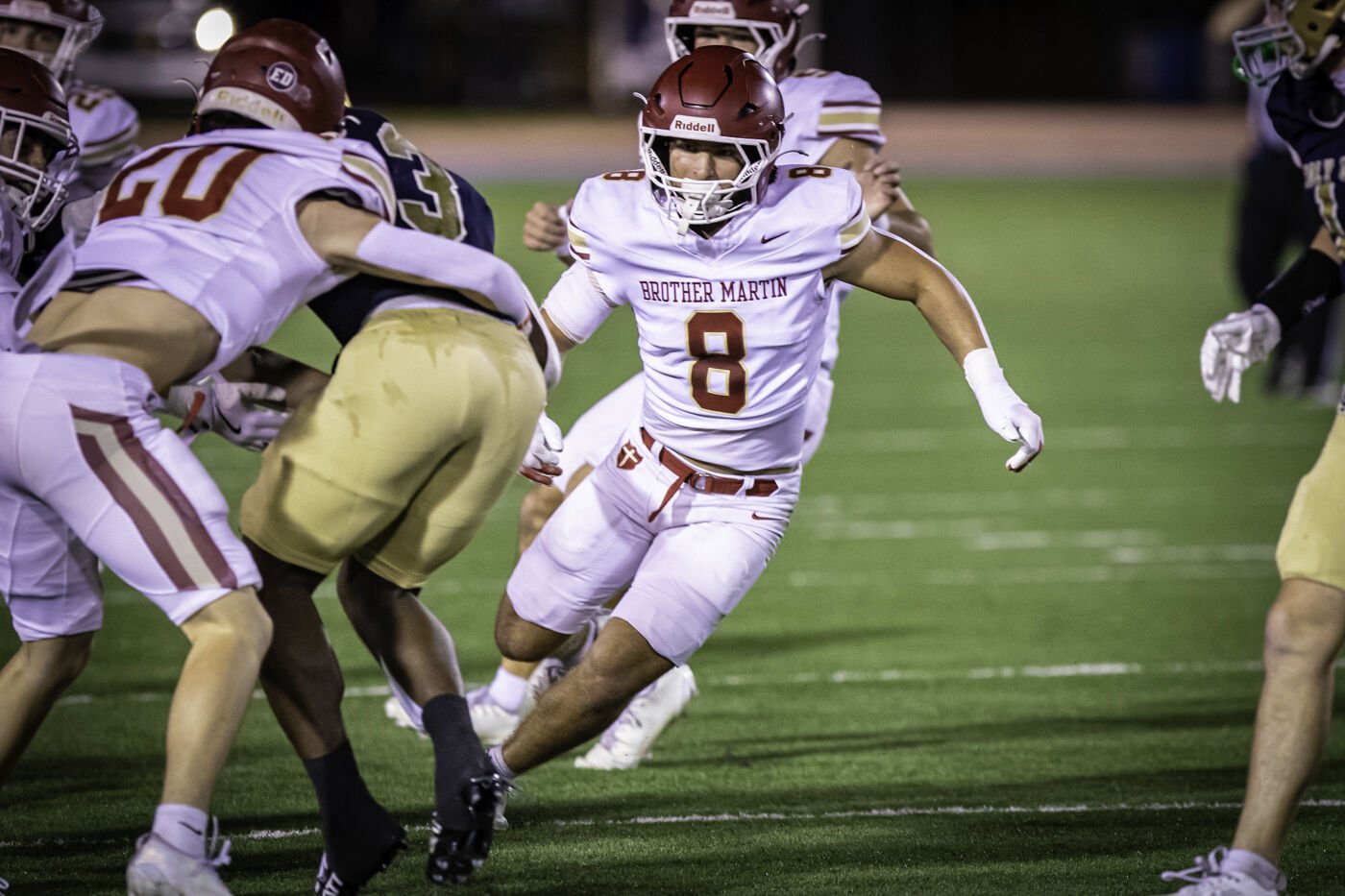 nola.com - Chris Dabe - Brother Martin's 2-sport difference-maker is drawing the respect of opposing coaches