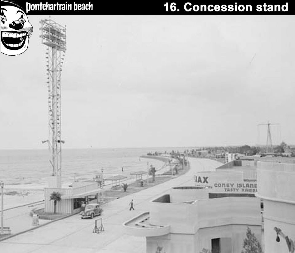 Here's your guide map to Pontchartrain Beach