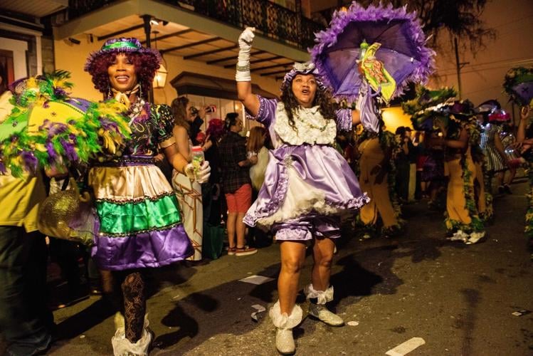 mardi gras marching groups