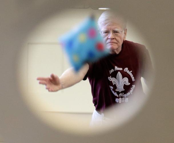 Greater New Orleans Senior Olympics bean bag baseball competition