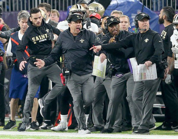 Saints coach Sean Payton taunted Vikings fans before losing