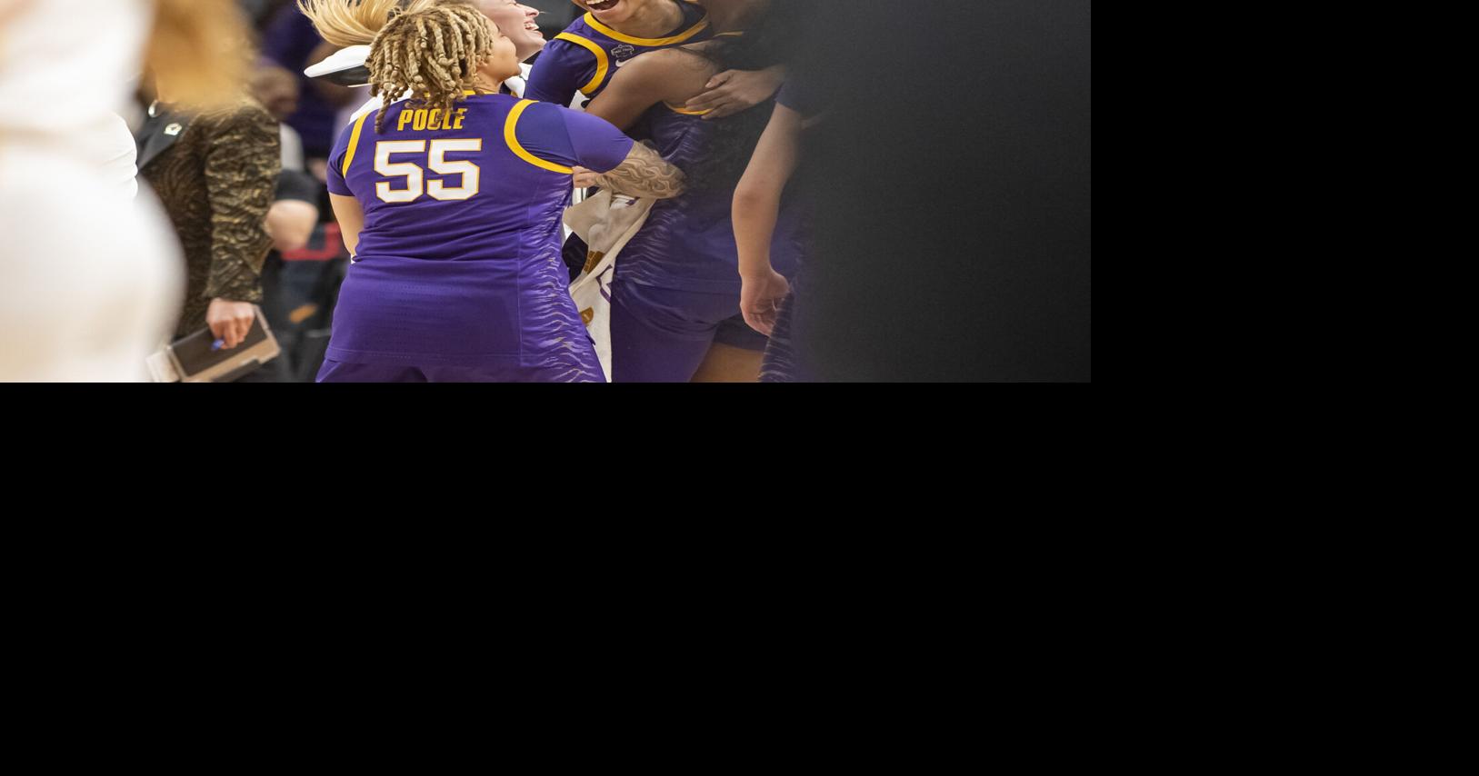 LSU sets record, beats Iowa for first NCAA championship | Womens ...