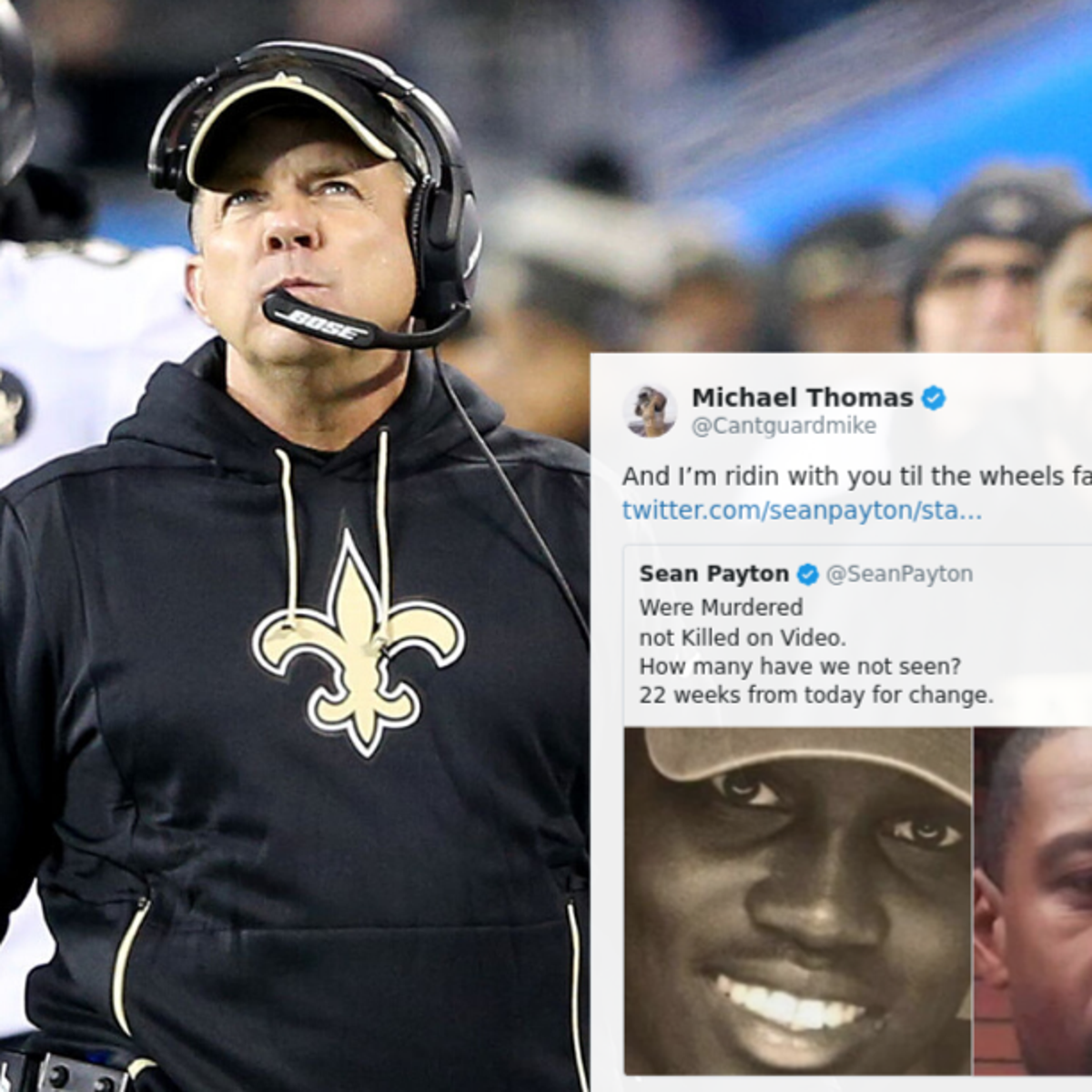 Sean Payton On Blackout Tuesday George Floyd Ahmaud Arbery