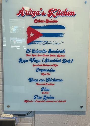 aritza menu