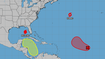 New disturbance could develop in Caribbean Sea after Helene