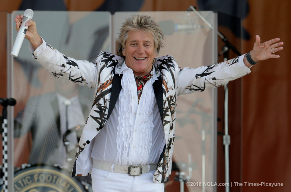 Rod Stewart proved irresistible at New Orleans Jazz Fest 2018 ...