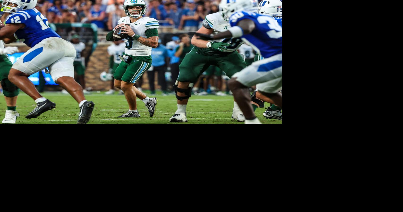Quick switch: Kadin Semonza will start at QB for Tulane against South Alabama