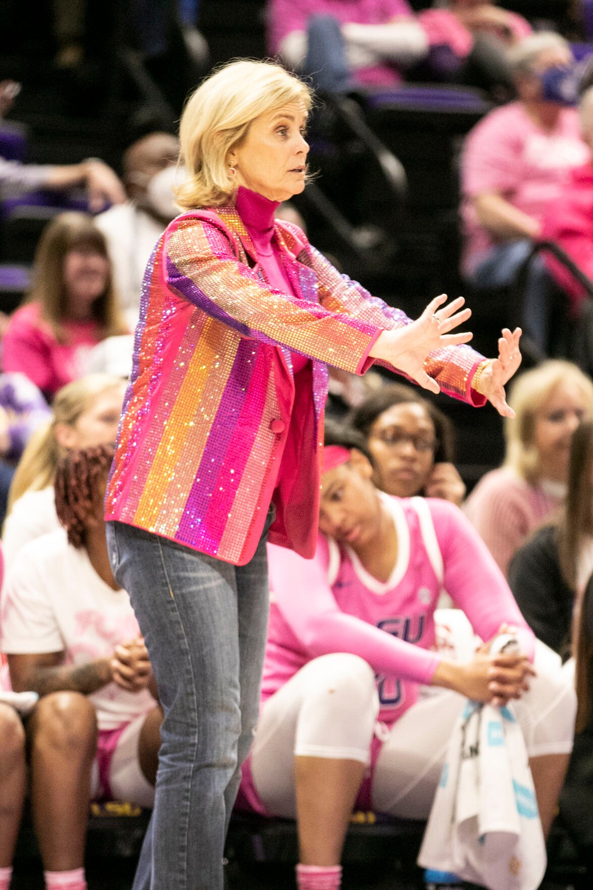 Photos: Kim Mulkey's most eye-catching outfits during her time as LSU  basketball coach, LSU
