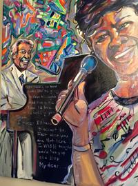 Divinely Inspired Mandeville Artist Finds Joy In Live Painting