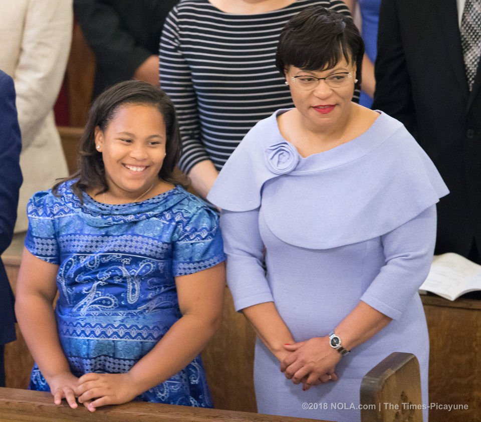 See photos of New Orleans Mayor LaToya Cantrell's inauguration day