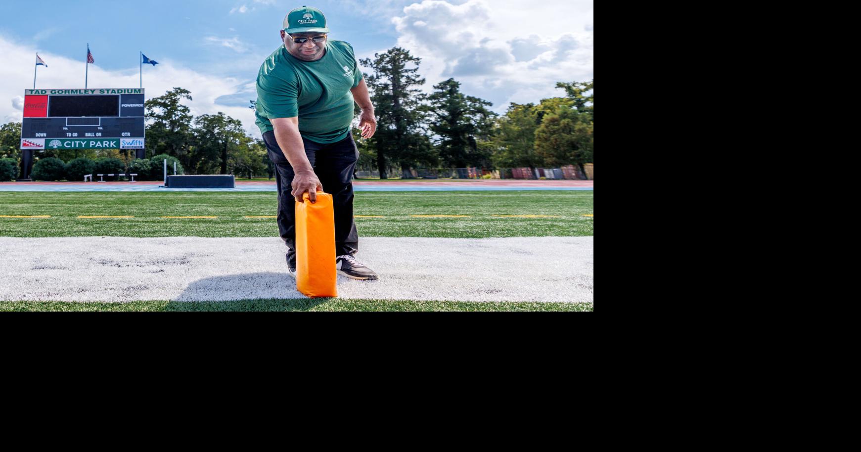 Meet the man who helps get Tad Gormley Stadium ready for games. He's done it for decades.