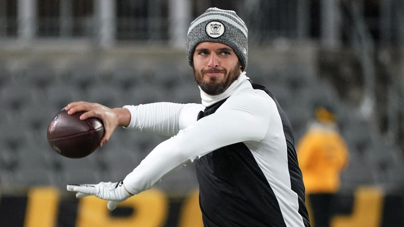 Derek Carr's 2023 team: Colts, Jets betting favorites for Raiders