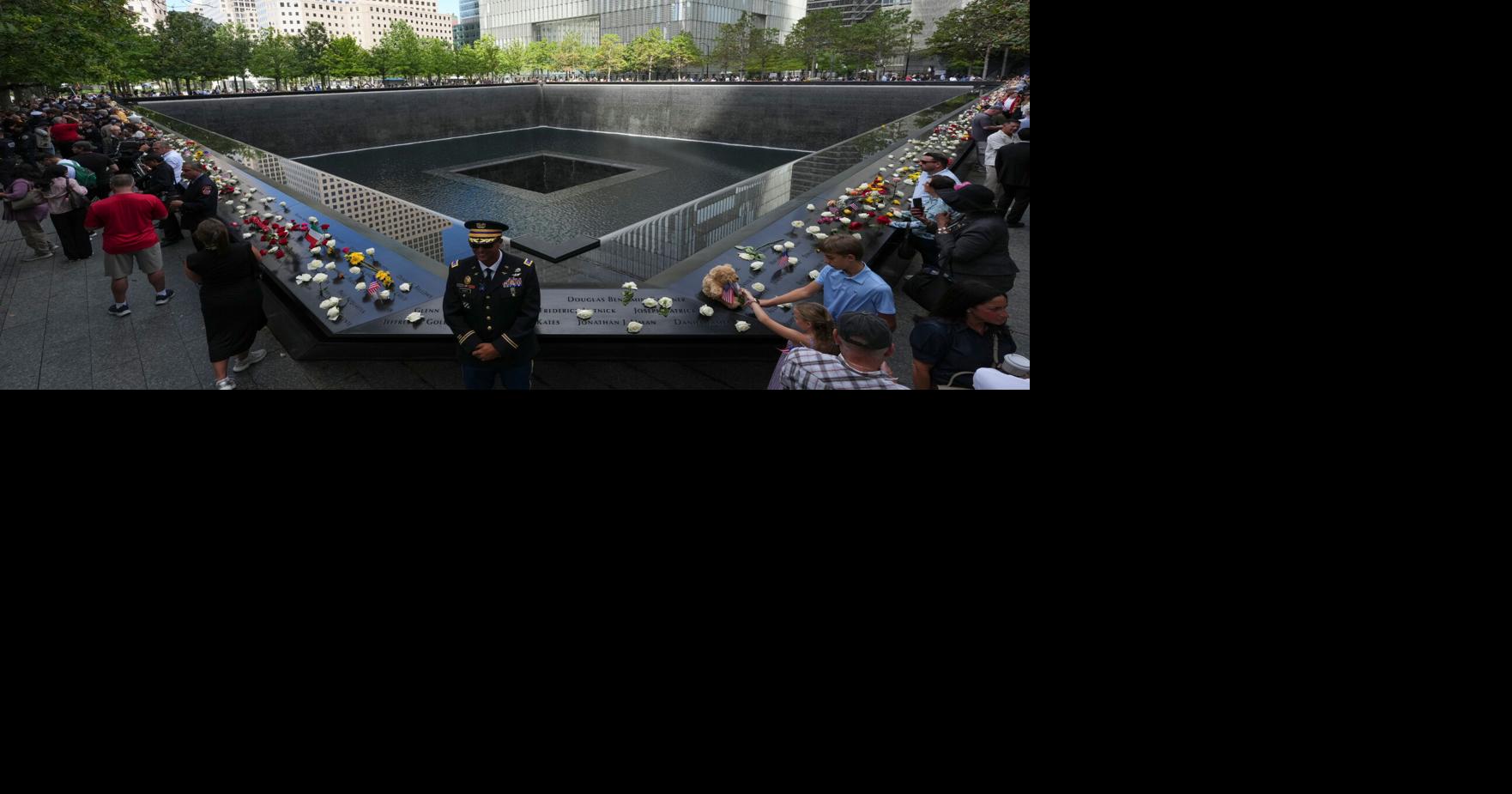See photo from around the county on the 25th anniversary of the September 11, 2001 terrorist attacks