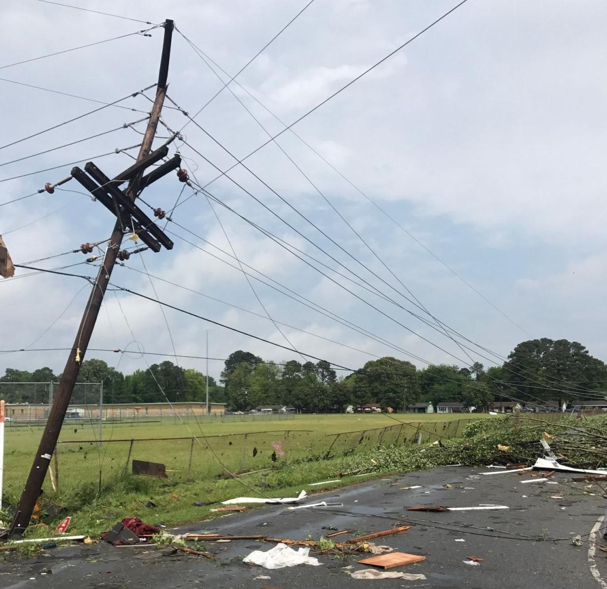 Report: Tornado touches down in Monroe, causing damage to homes ...
