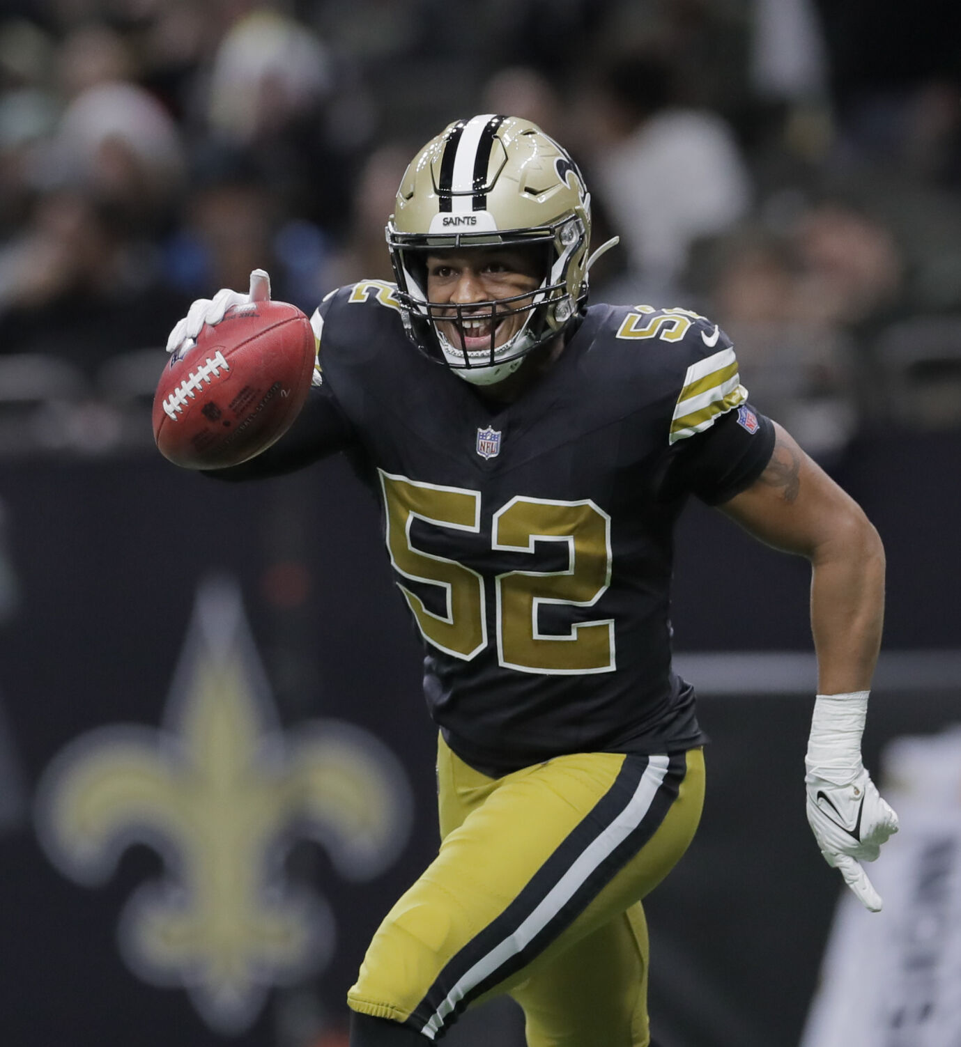 For Saints' LB D'Marco Jackson, First NFL Touchdown Extra Special ...