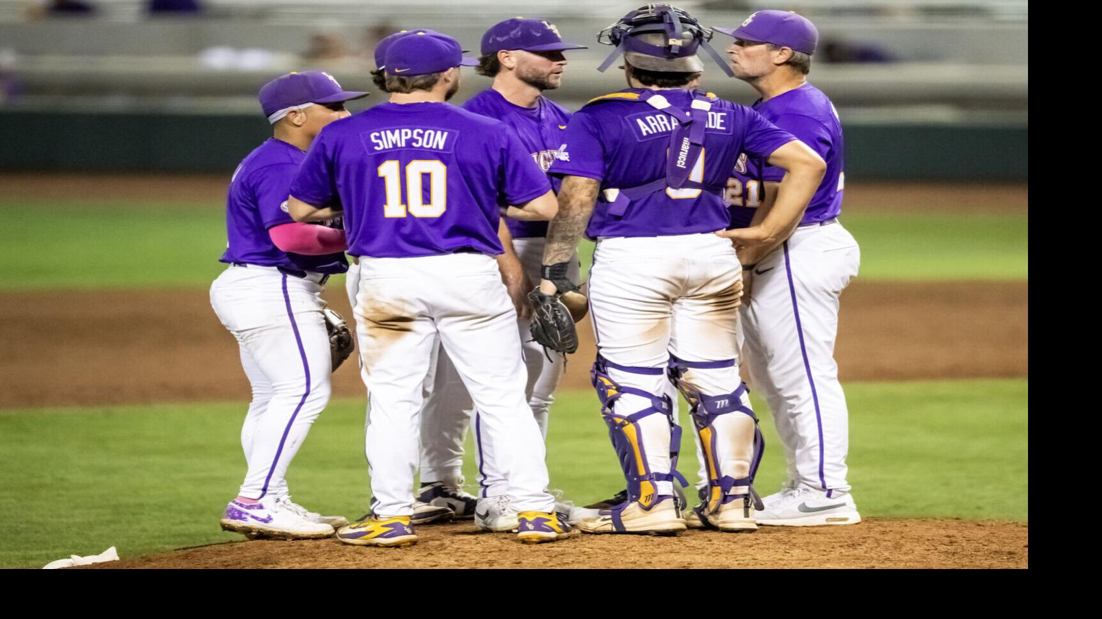 An LSU left-handed pitcher and signee has taken his name out of the MLB Draft