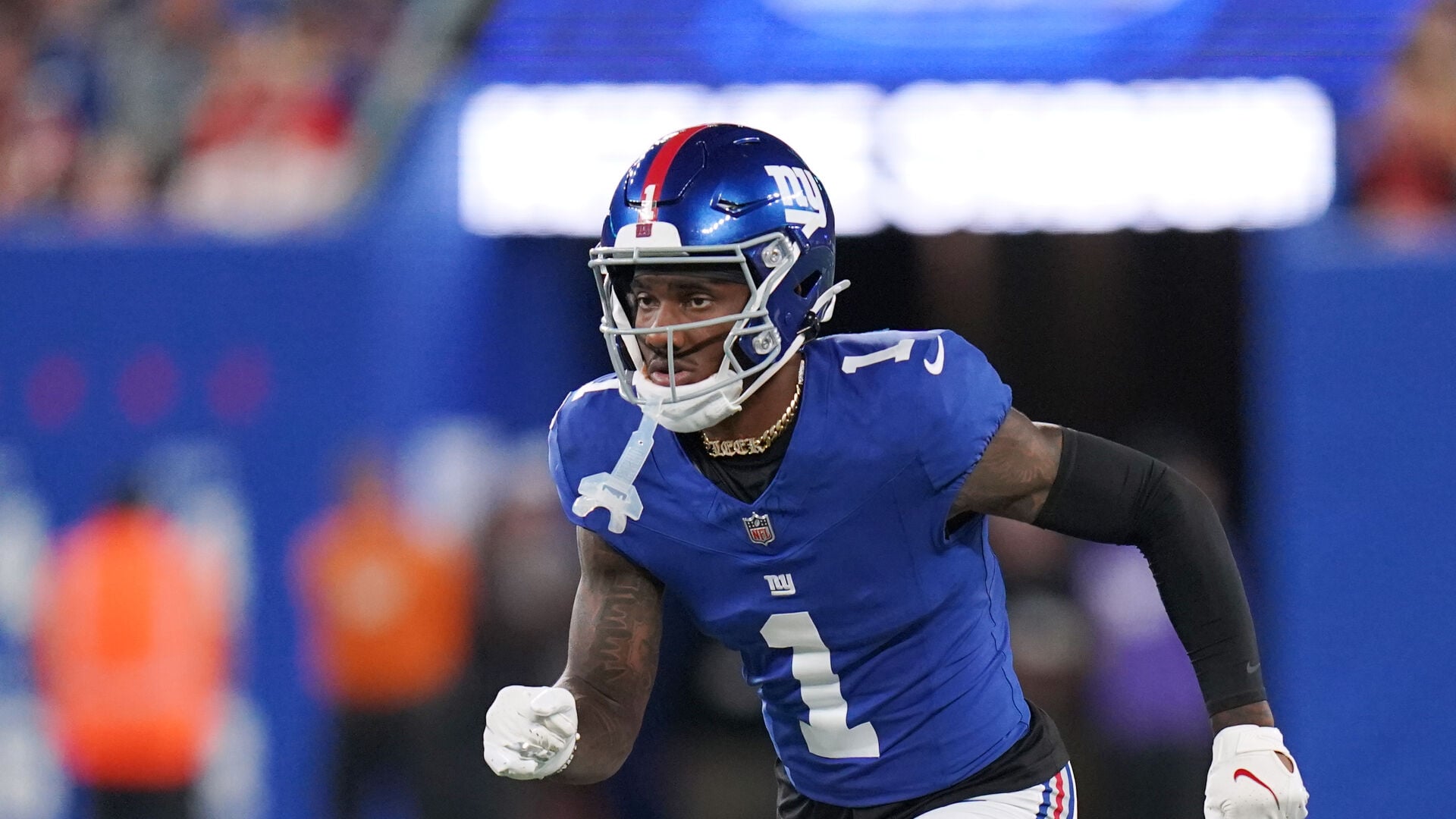 Giants WR Malik Nabers was carted off against the Chargers | LSU | nola.com