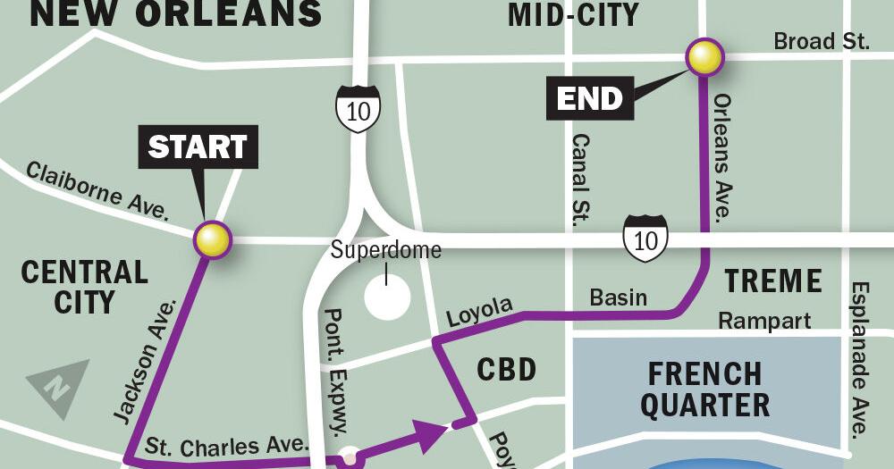 030122 Zulu parade route map