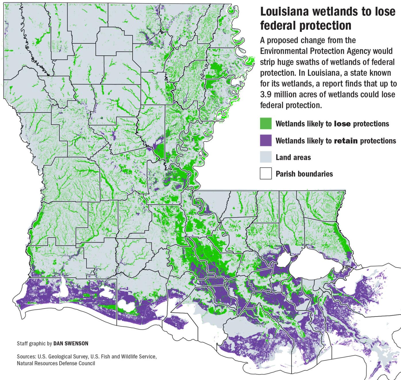 EPA plan threatens protections for Louisiana wetlands | Environment |  nola.com, image size:1396x1321